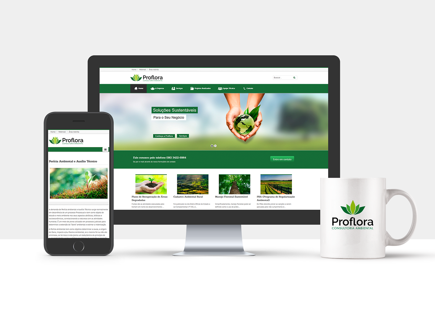 Site Proflora Consultoria Ambiental